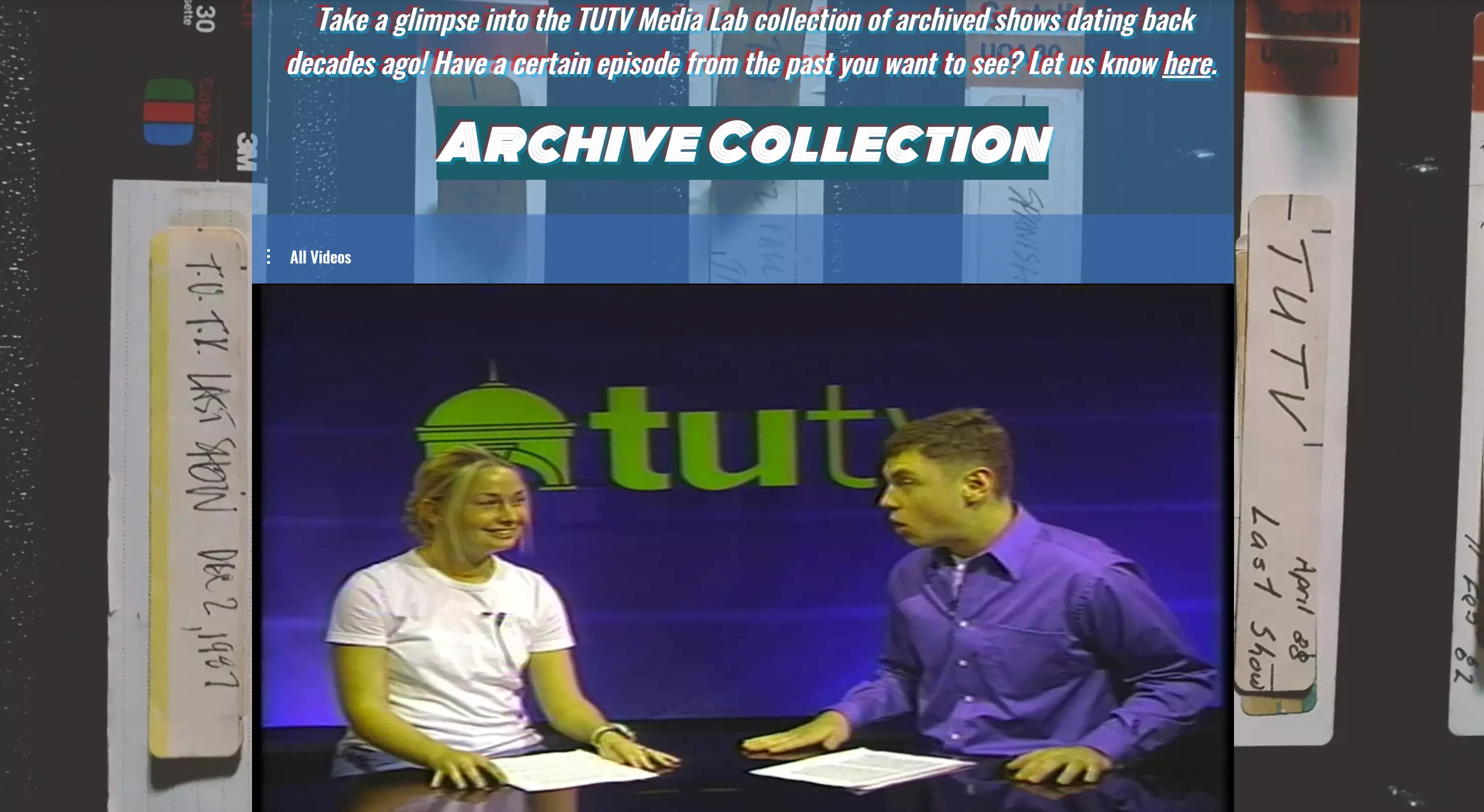 Old video page